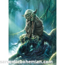 Star Wars Fine Art Collection Yoda 1000 Piece Jigsaw Puzzle B073YG9KVG